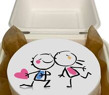 Бенто-торт Влюбленные