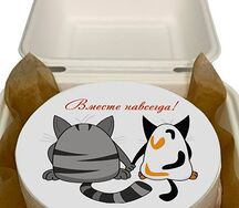 Бенто-торт Дружно