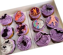 Капкейки Уэнсдей 12 шт