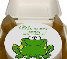 Бенто-торт Ты не толстая, ты сочная!