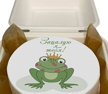 Бенто-торт Зацалую тебя