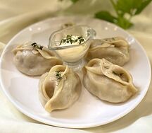 Манты с бараниной