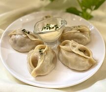 Манты с говядиной