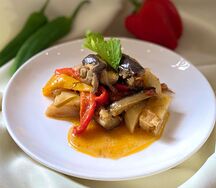 Овощное рагу с баклажаном