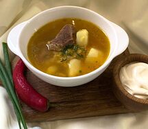 Суп гороховый