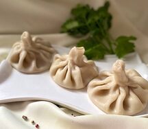 Хинкали с бараниной