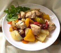 Жаркое с курицей