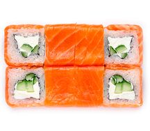 Филадельфия с лососем холодного копчения