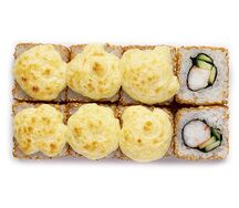 Запечённый с креветкой