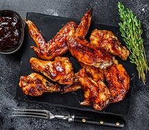 Шашлык из куриных крылышек