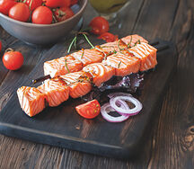 Шашлык из семги