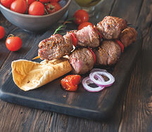 Шашлык из бараньей мякоти