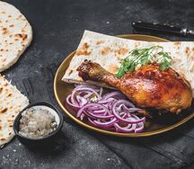 Шашлык из куриной голени