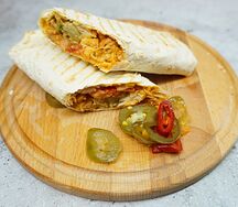 Шаурма куриная с халапеньо