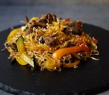 Харусаме с говядиной