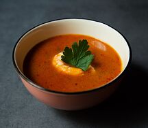 Суп с креветкой