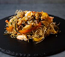 Харусаме с морепродуктами