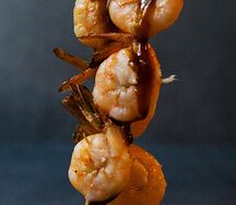 С креветками