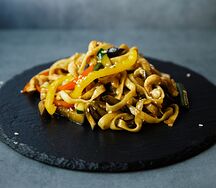 Удон с овощами