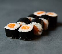 Ролл Копченый лосось (мини)