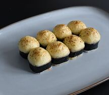 Запеченный с креветкой