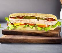 Чиабата с курицей