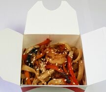 Удон с морепродуктами