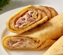 Омлет с ветчиной и сыром