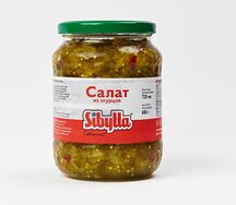 Салат из огурцов