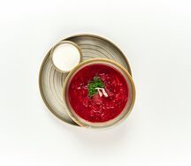 Борщ с говядиной