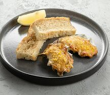 Запеченные устрицы под трюфельным соусом