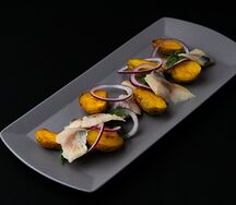 Сельдь с картофелем