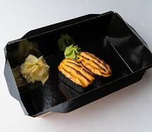 Суши запечённые с крабом