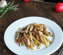 Картофель, жареный по-домашнему с грибами