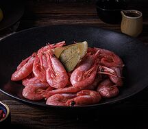 Креветки отварные классические