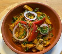 Жаркое по-домашнему с курицей