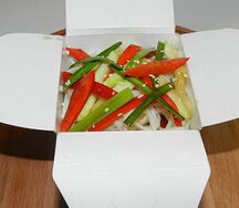 Лапша с овощами