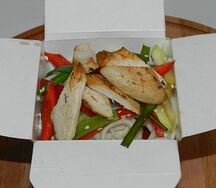 Лапша с курицей
