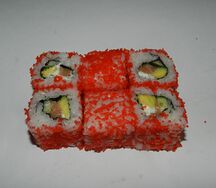 Калифорния с лососем ролл