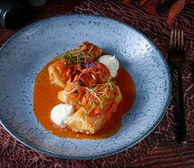 Голубцы фаршированные мясным фаршем