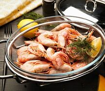 Креветки отварные