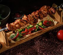Шашлык из куриного бедра