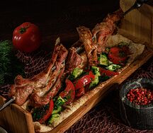 Шашлык из каре ягненка