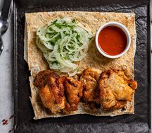 Шашлык из куриного бедра
