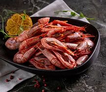 Магаданские креветки отварные