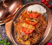 Мясной донер Искандер