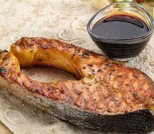 Семга запеченная 