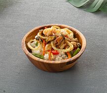 Тяхан с морепродуктами
