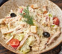 Цезарь с курицей