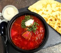 Борщ с говядиной